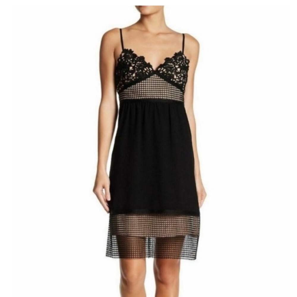 Theory Black Lace Dress - nwot